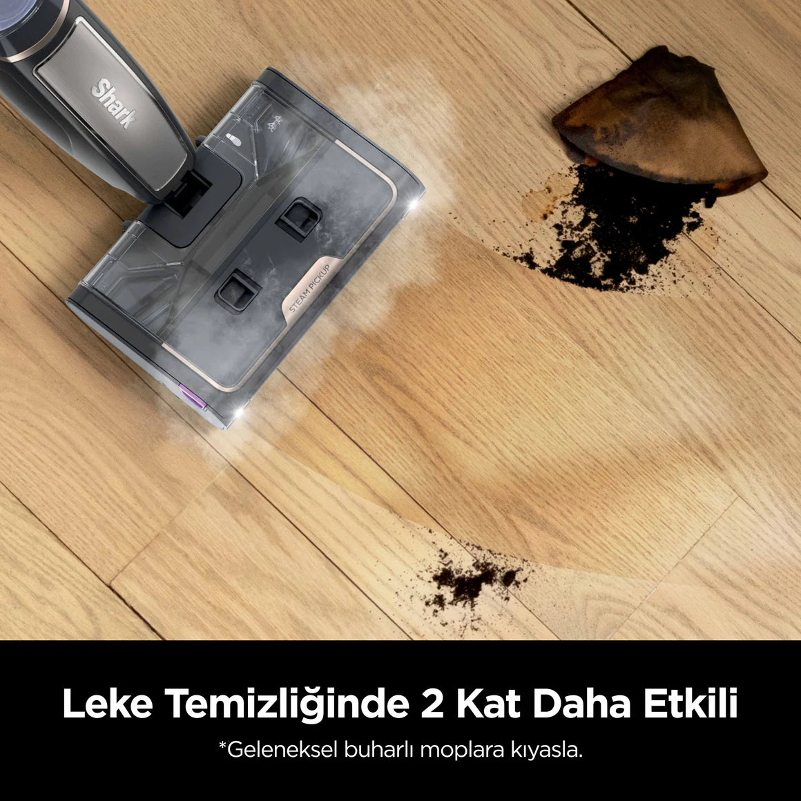 Shark SteamPickUp 3-in-1 Buharlı Sert Zemin Temizleyici