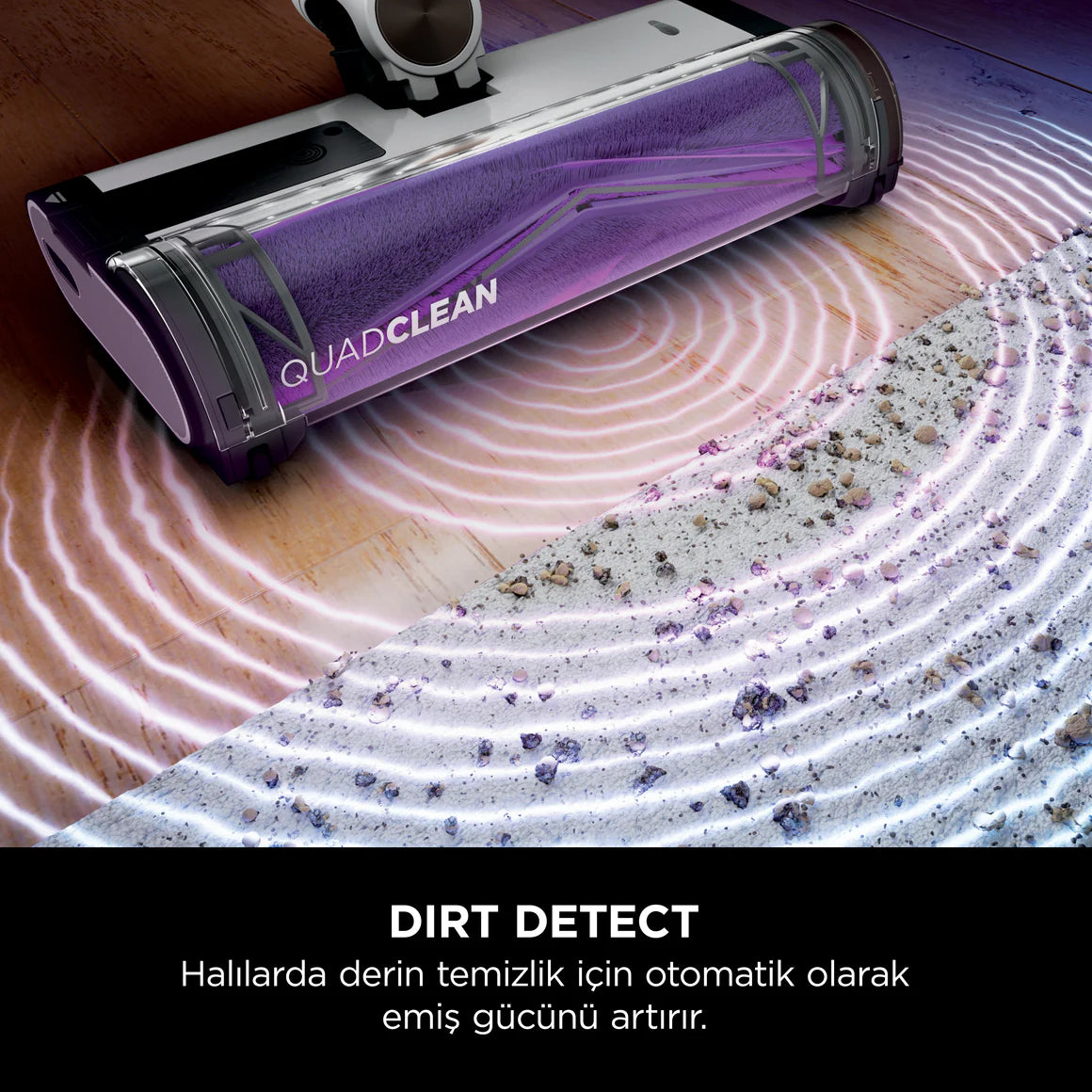Shark Detect Clean&Empty Auto-Empty Sistemli Turbo Başlıklı Şarjlı Dikey Süpürge 2L