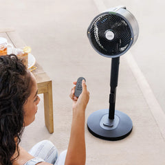 Shark FlexBreeze ProMist Taşınabilir Buharlı Fan – İç ve Dış Mekan Uyumlu, Siyah