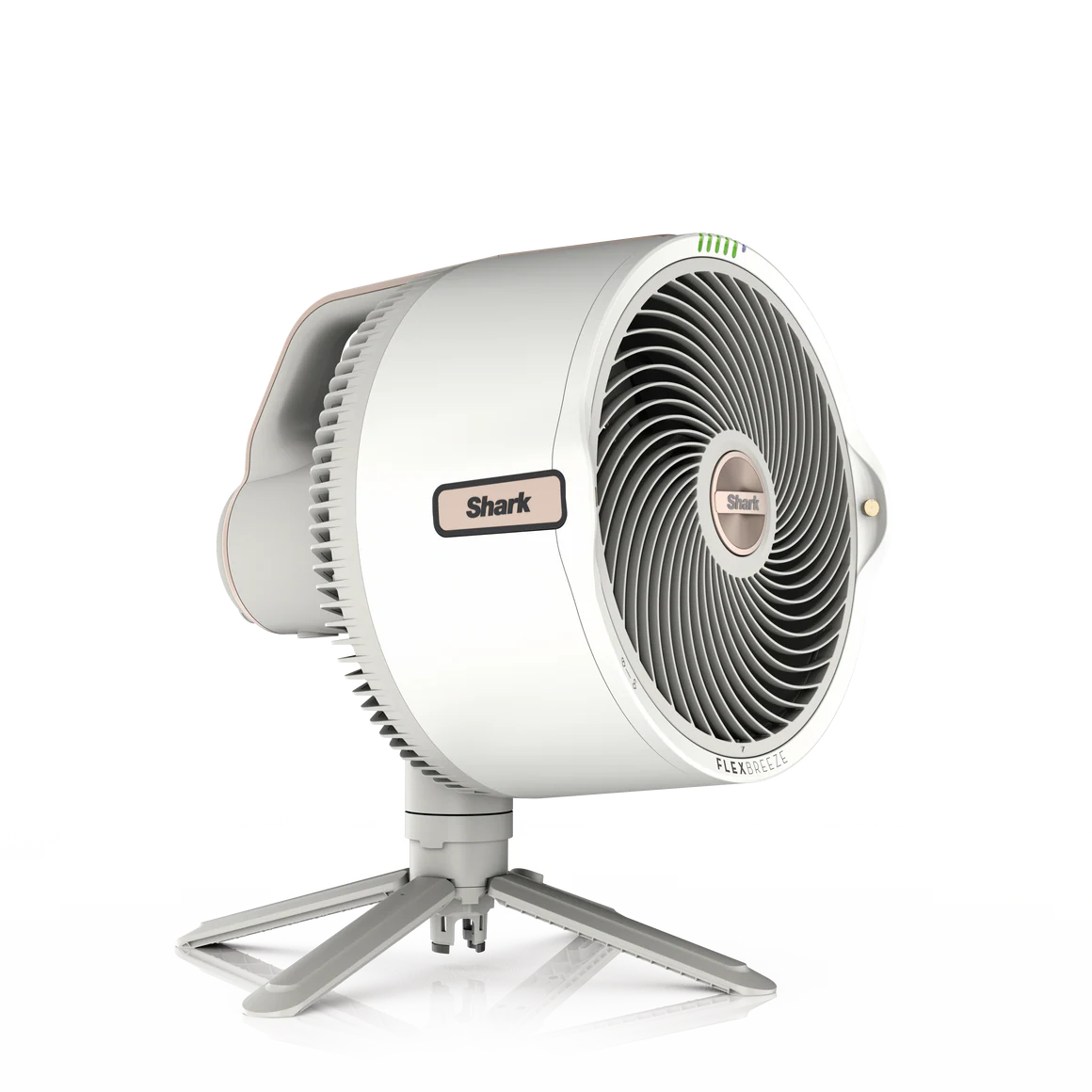 Shark FlexBreeze ProMist Taşınabilir Buharlı Fan – İç ve Dış Mekan Uyumlu, Beyaz