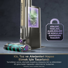 Shark PowerDetect Clean&Empty Auto-Empty Sistemli Pet Başlıklı Şarjlı Dikey Süpürge- IP3251EUT