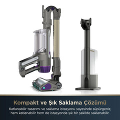 Shark PowerDetect Clean&Empty Auto-Empty Sistemli Pet Başlıklı Şarjlı Dikey Süpürge- IP3251EUT