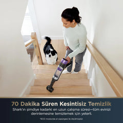 Shark PowerDetect Clean&Empty Auto-Empty Sistemli Pet Başlıklı Şarjlı Dikey Süpürge- IP3251EUT