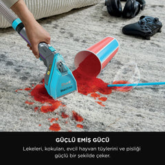 Shark StainStriker HairPro - Pet Başlıklı, Koltuk Yıkama ve Leke Çıkarma Makinesi- PX250EUT