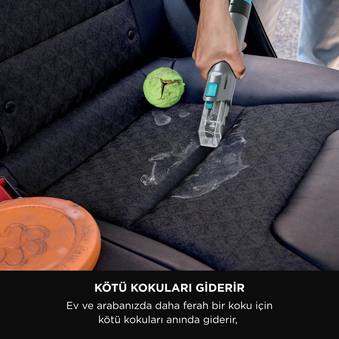 Shark StainStriker HairPro - Pet Başlıklı, Koltuk Yıkama ve Leke Çıkarma Makinesi- PX250EUT
