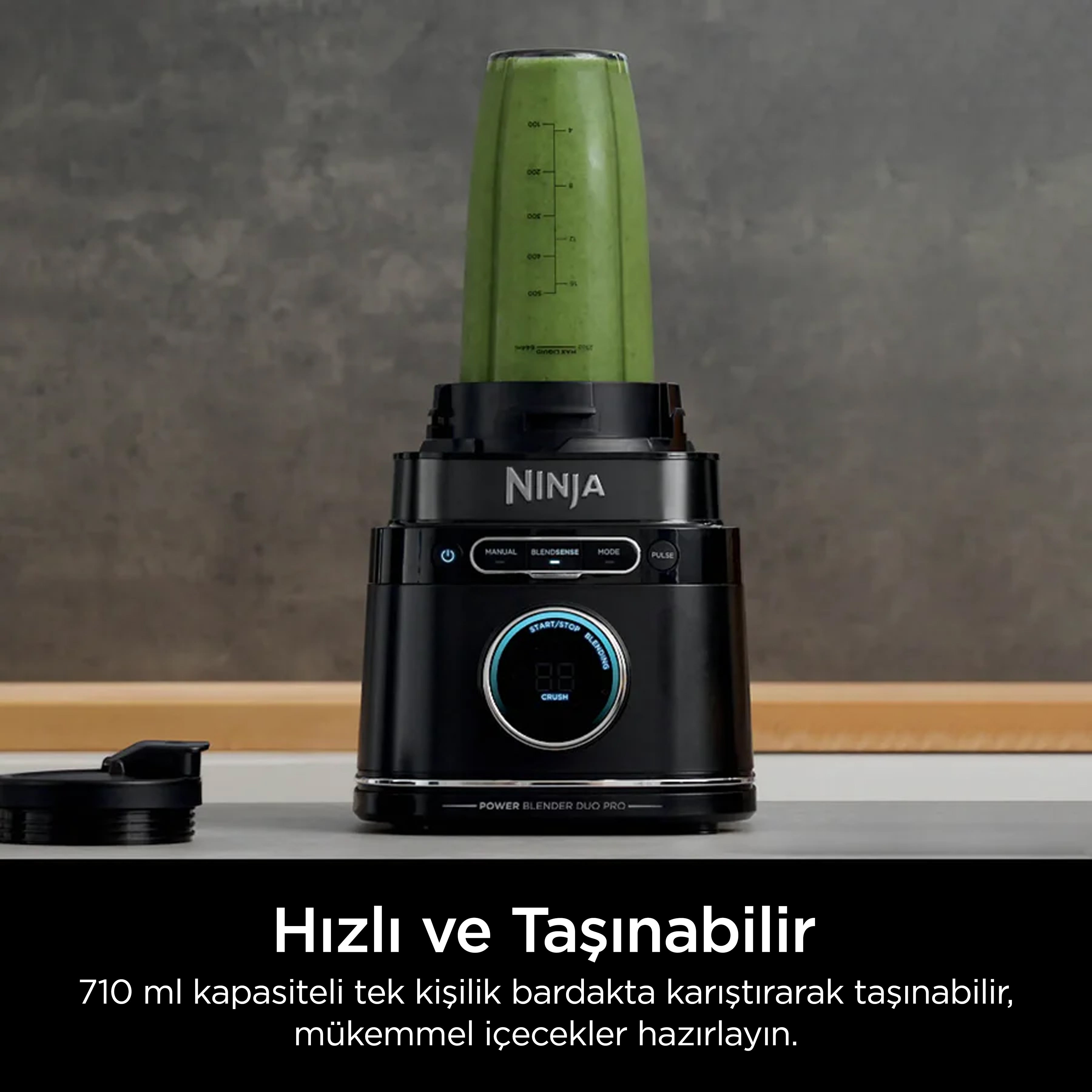 Ninja Detect™ Duo® Power Blender Smoothie Maker + BlendSense™ | Jumbo