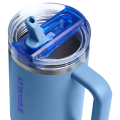 Stanley The Quencher ProTour Flip Straw Tumbler Blue Sky Pipetli Termos 1,18 LT