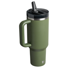 Stanley The Quencher ProTour Flip Straw Dried Pine Tumbler Pipetli Termos 1,18 LT