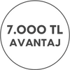 Jumbo Testa 24 Parça 6 Kişilik Yemek Takımı Sol Üst Badge