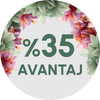 Jumbo Floral 6 Kişilik 7 Parça Pasta Takımı Badge