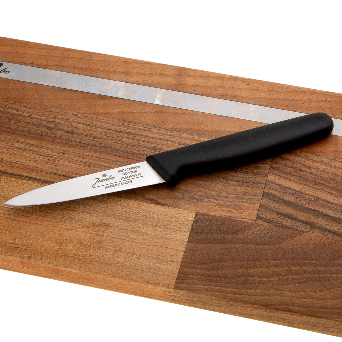 Jumbo Practico Alman Çeliği Black Soyma Bıçağı - 9cm