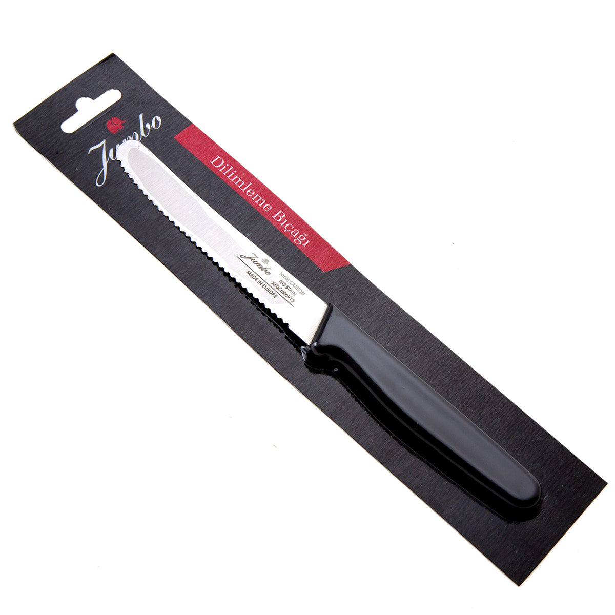 Jumbo Practico Alman Çeliği Black Dilimleme Bıçağı - 11 cm