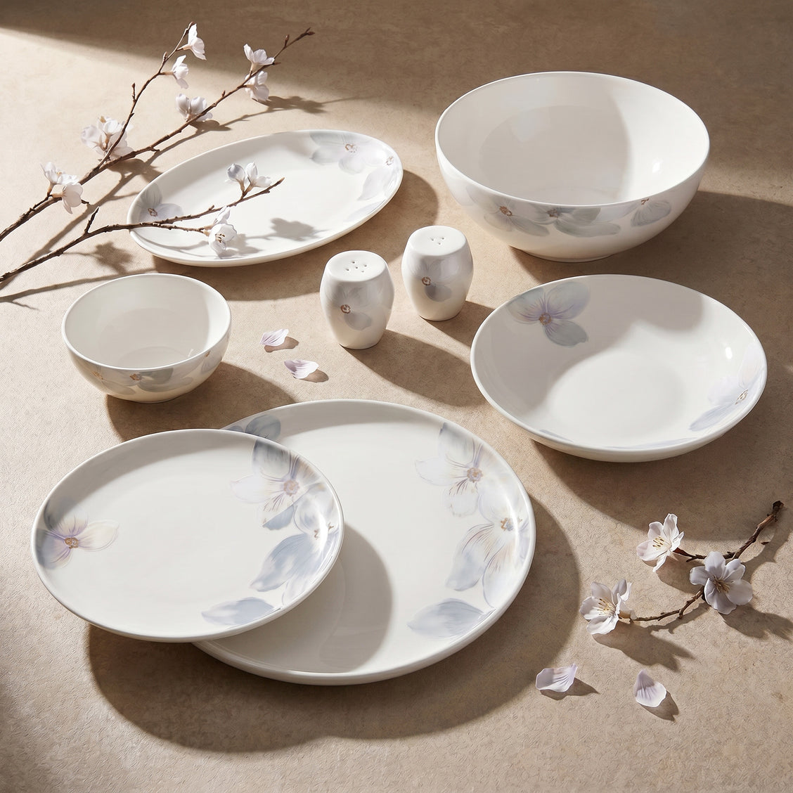 Jumbo Misty Flora 29 Parça 6 Kişilik Yemek Takımı