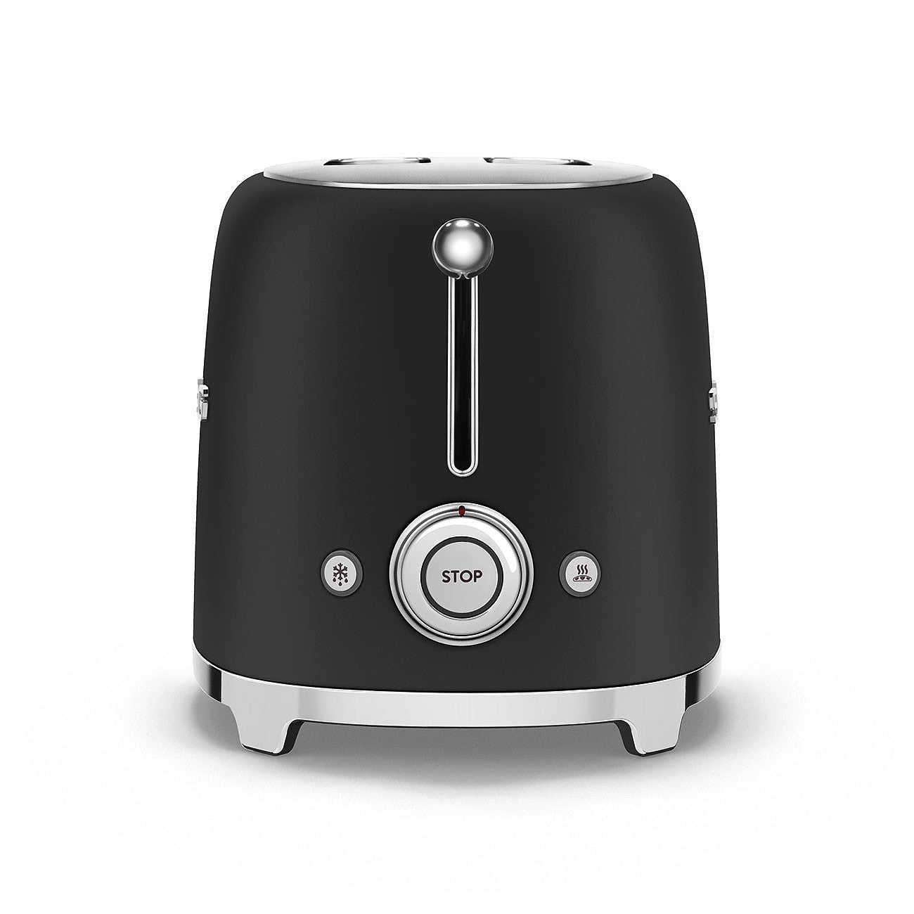 SMEG 2X2 EKMEK KIZARTMA MAT BLACK TSF01BLMEU