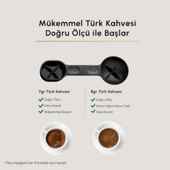 Karaca Hatır Perfetto Espresso ve Türk Kahve Makinesi İnox & 4 Adet Türk Kahve Fincanı Hediyeli