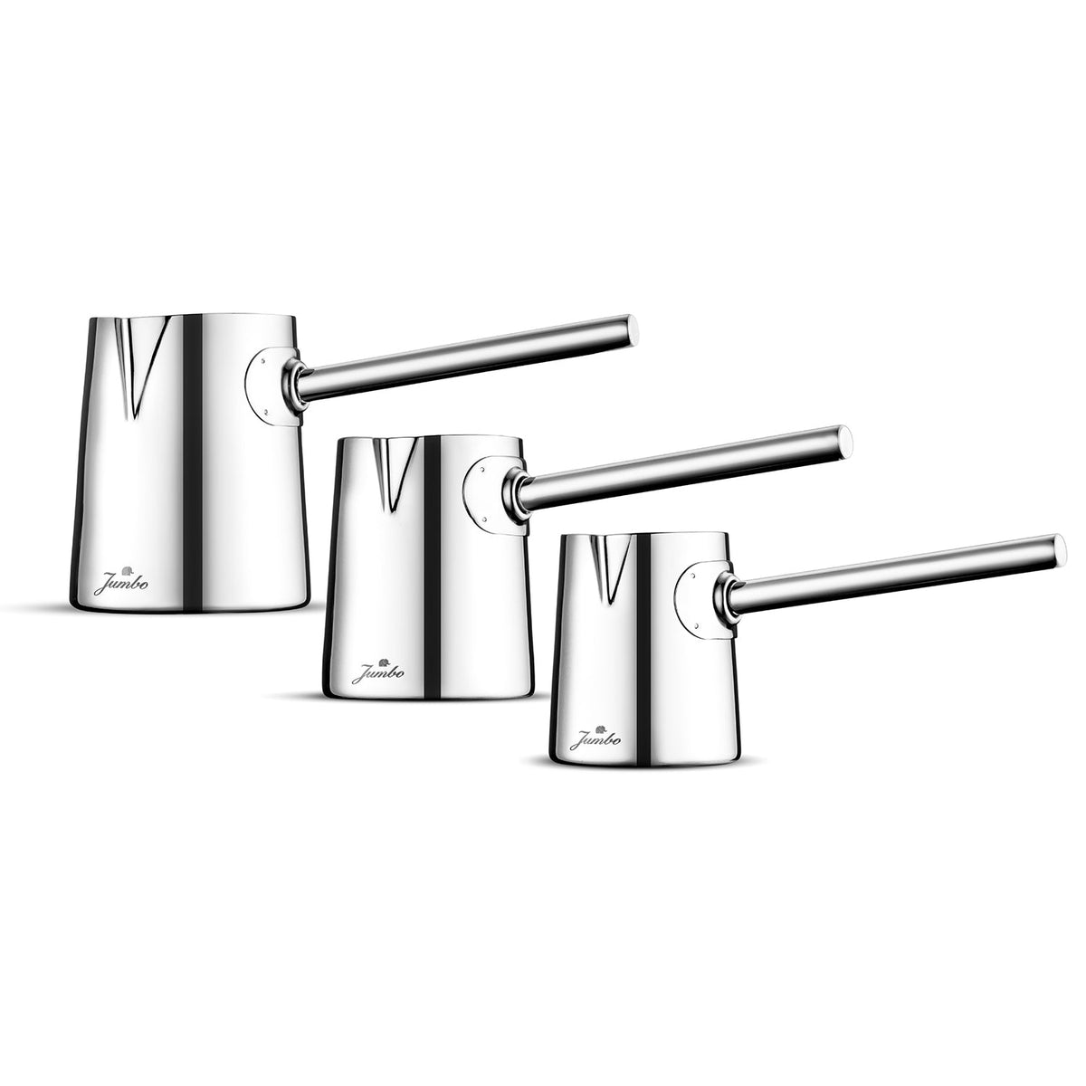 Jumbo Metalix 14 Parça Çelik Çeyiz Seti (Metalix 8 Parça Çelik Tencere Seti-Metalix Full Metal Çaydanlık-3'lü Cezve)