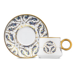 Jumbo Grace Gold 6 Kişilik Kahve Fincan Takımı