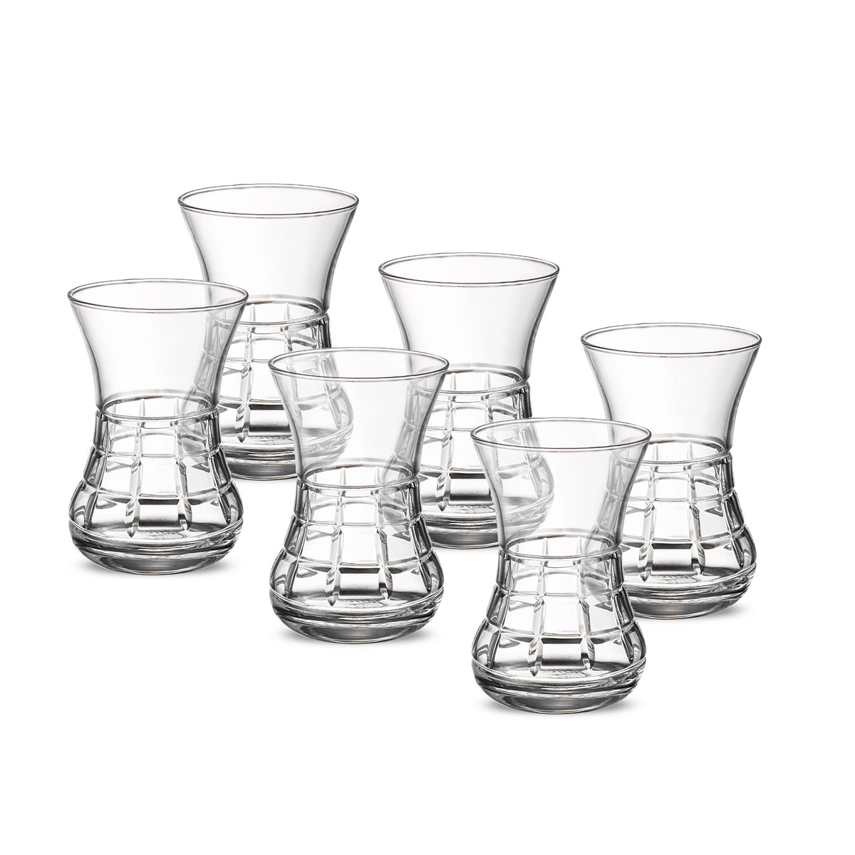 Jumbo Classy 6'lı Çay Bardağı