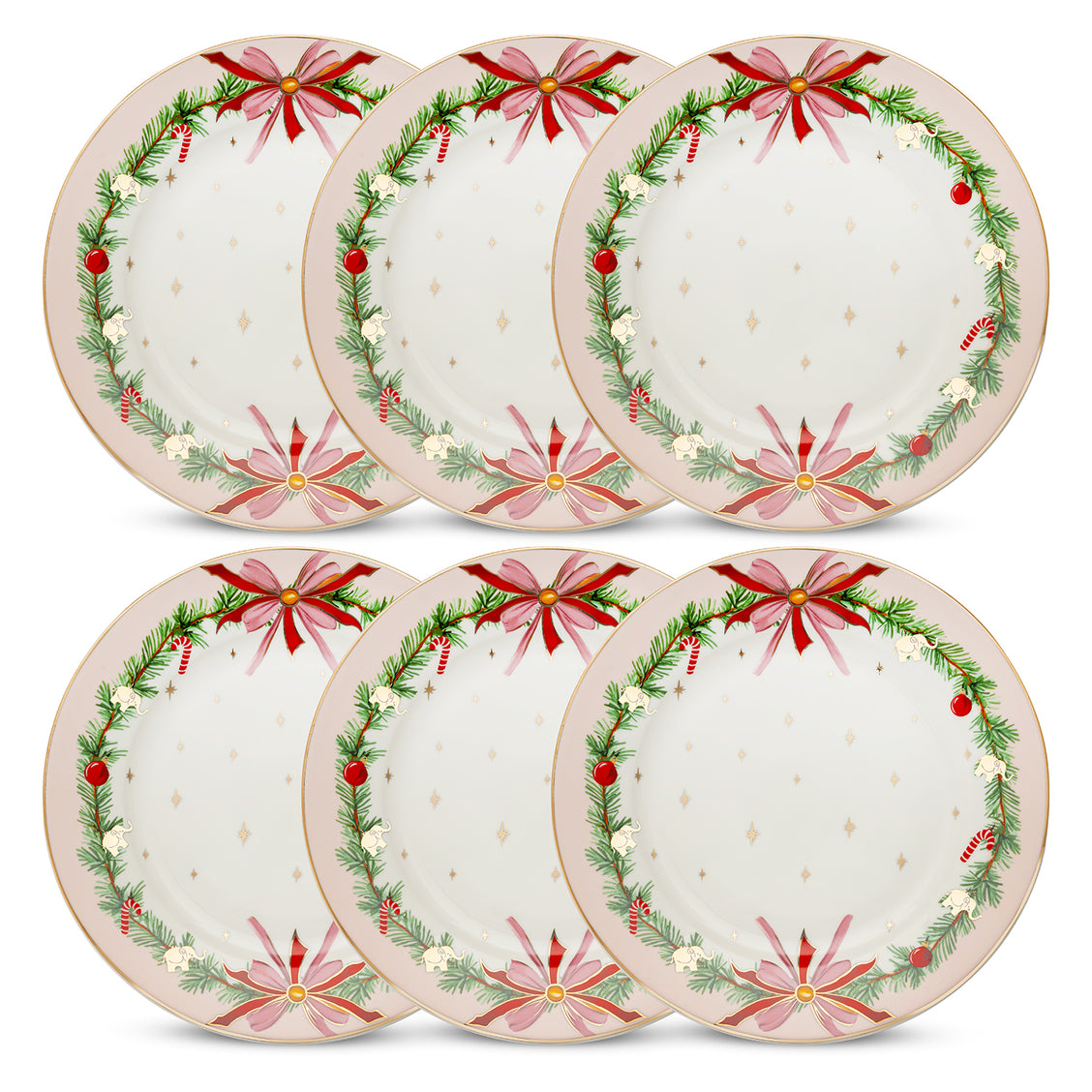 Jumbo Magic 100 6'lı Pasta Tabağı