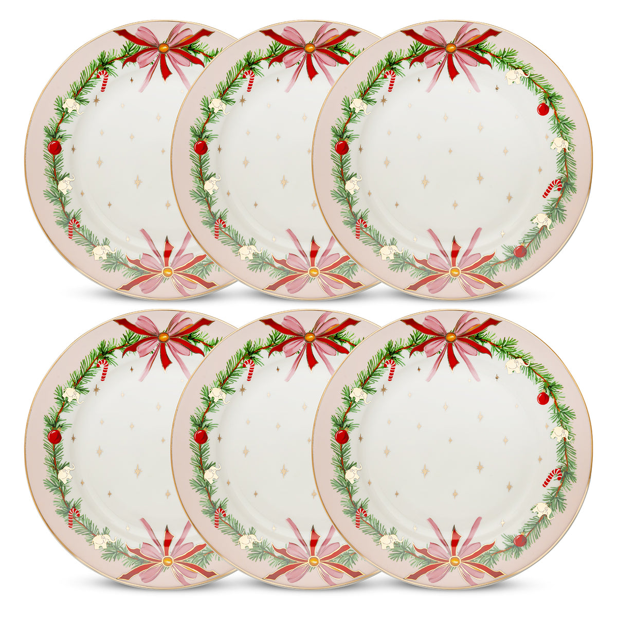 Jumbo Magic 100 6'lı Pasta Tabağı