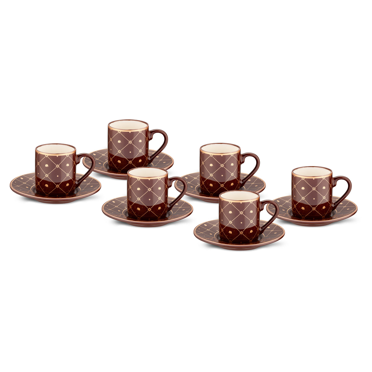 Jumbo Stellar 6 Kişilik Kahve Fincan Takımı