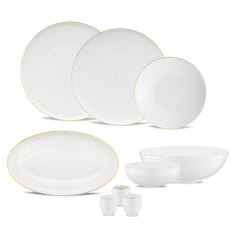 Jumbo Belle Gold 55 Parça 12 Kişilik Yemek Takımı
