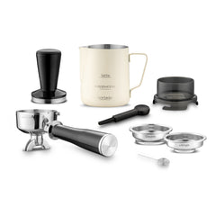 Jumbo x Homend 5'li Vintage Premium Set (Espresso Kahve Makinesi + Blender + Stand Mikser + Su Isıtıcı + Tost Makinesi)