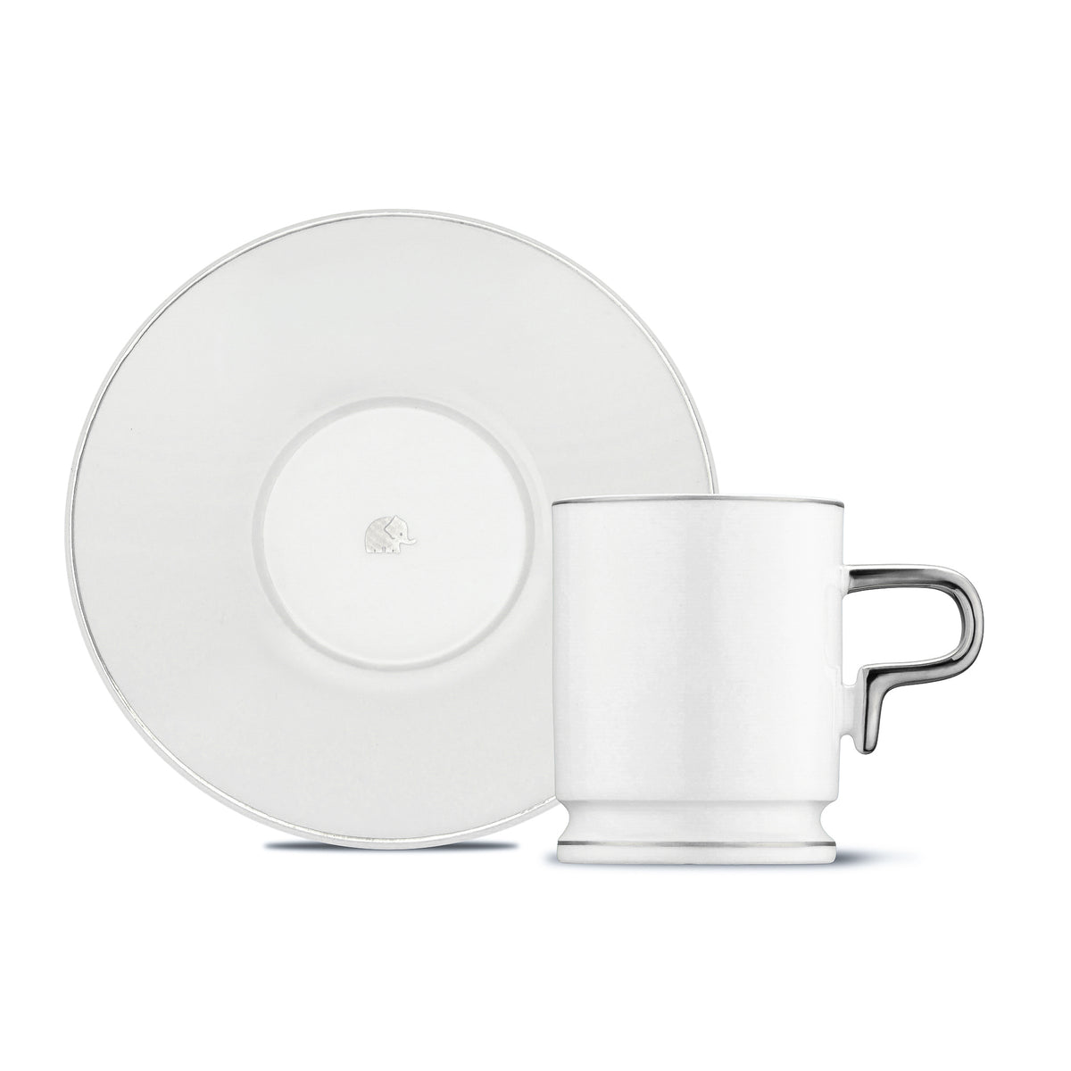 Jumbo Merse 6 Kişilik Kahve Fincan Takımı Platin